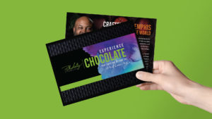 Phillip Ashley Experience Chocolate Postcard