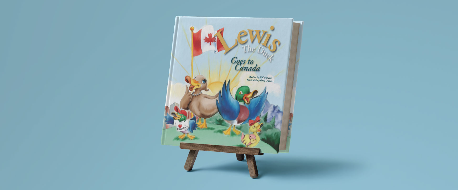 Lewis the Duck Goes to Canada book