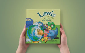 Lewis the Duck Cleans the World book cover