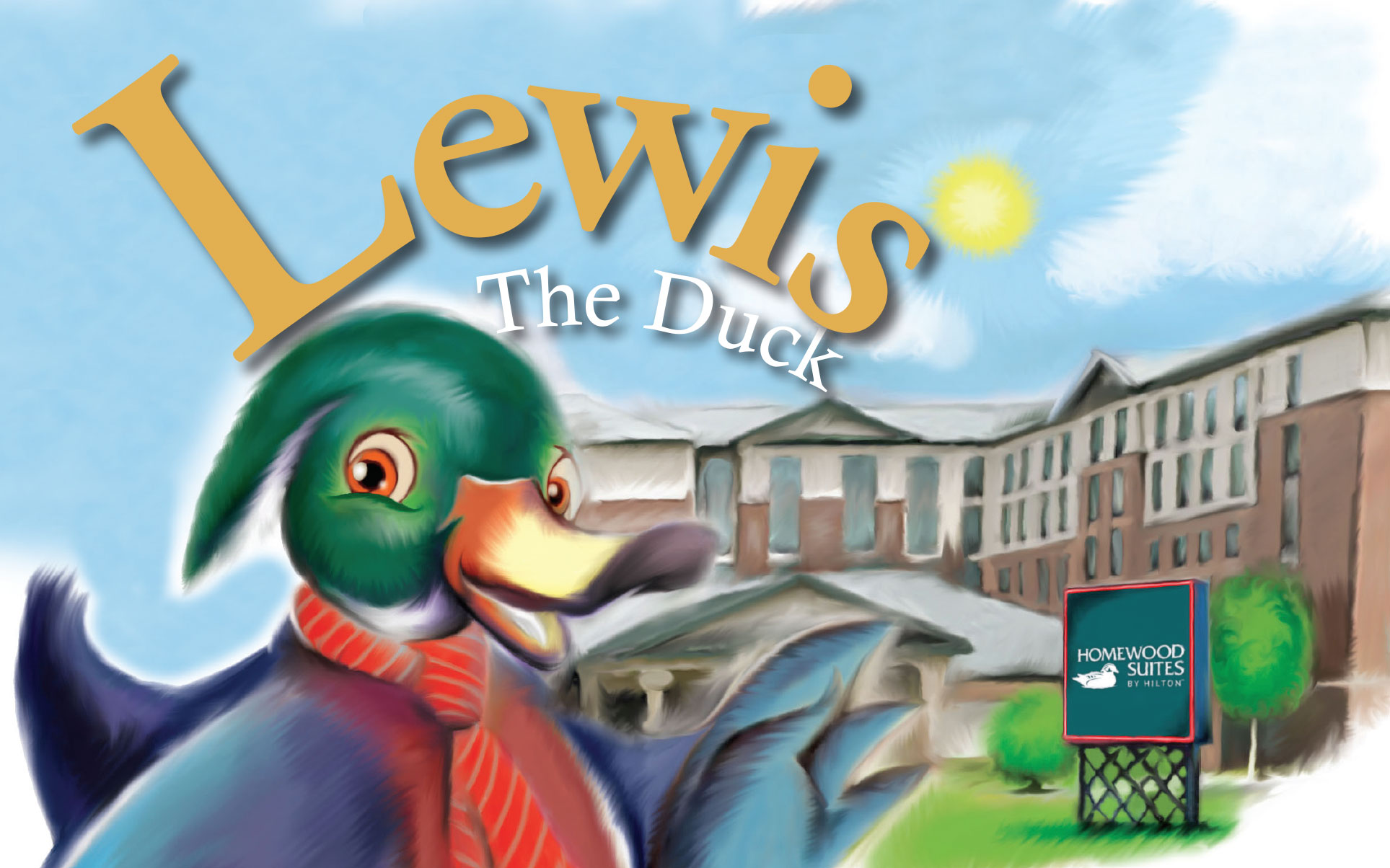 Lewis the Duck Title Card