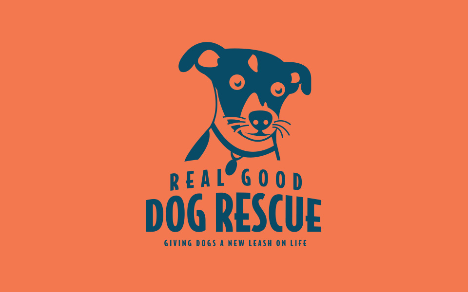 Real Good Dog Rescue Logo